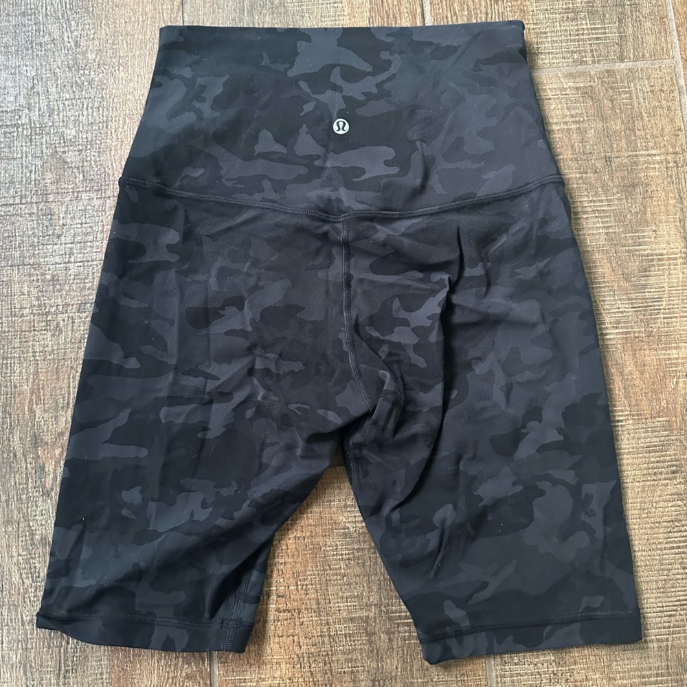 Lululemon Align Dark Camo Shorts